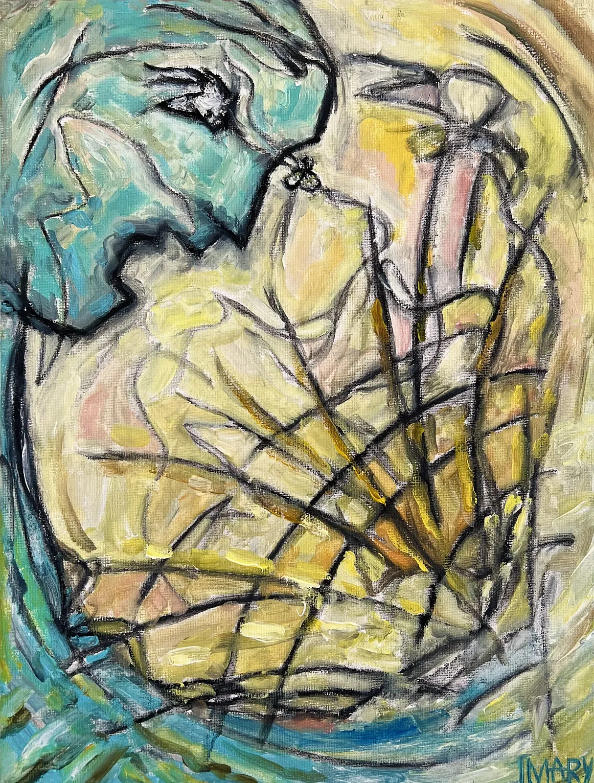 Зображення "Further" від IMARY, розмір: 40 × 30, матеріали: Canvas, oil, медіум: Painting, серія: Metanoia, ціна: Ціна за запитом